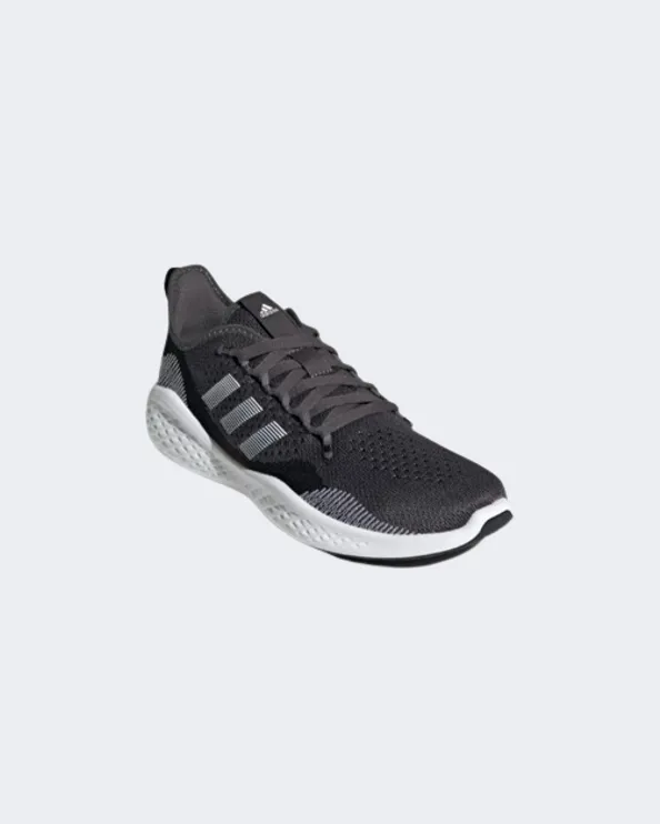 Adidas Fluidflow Men Runing Espadrilles Black / White / Grey