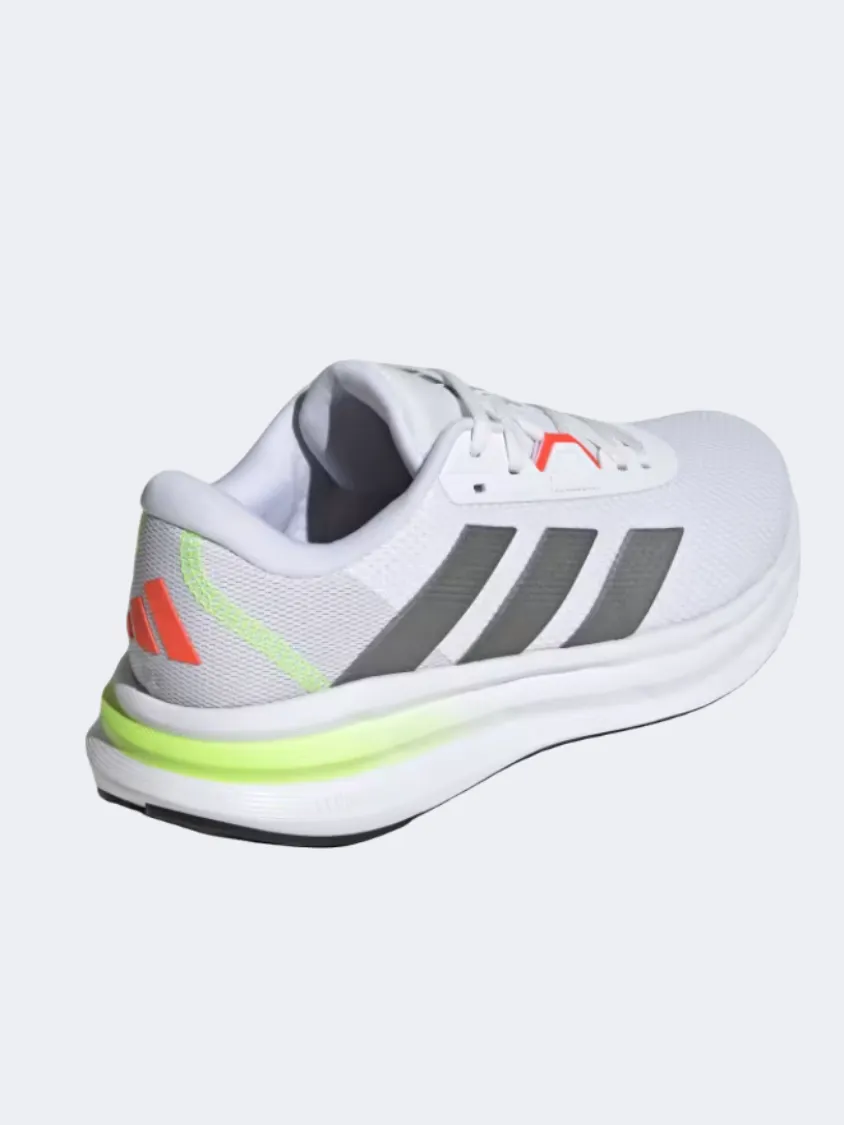 Adidas Galaxy 7 Men Running Shoes White/Metallic/Lemon