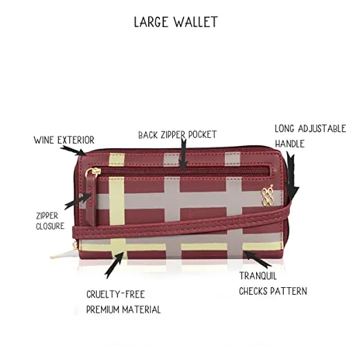 Baggit Women Wallet (WINE)