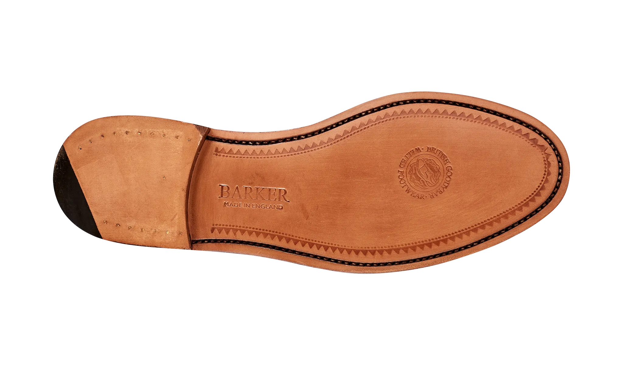 Barker Porthsmouth Traditional American Loafer - Dark Walnut Calf