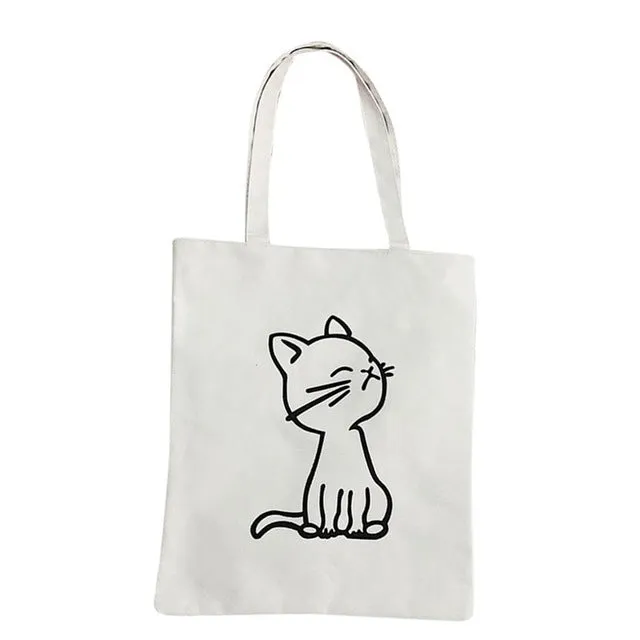 Eco Reusable Shoulder Shopper Bag