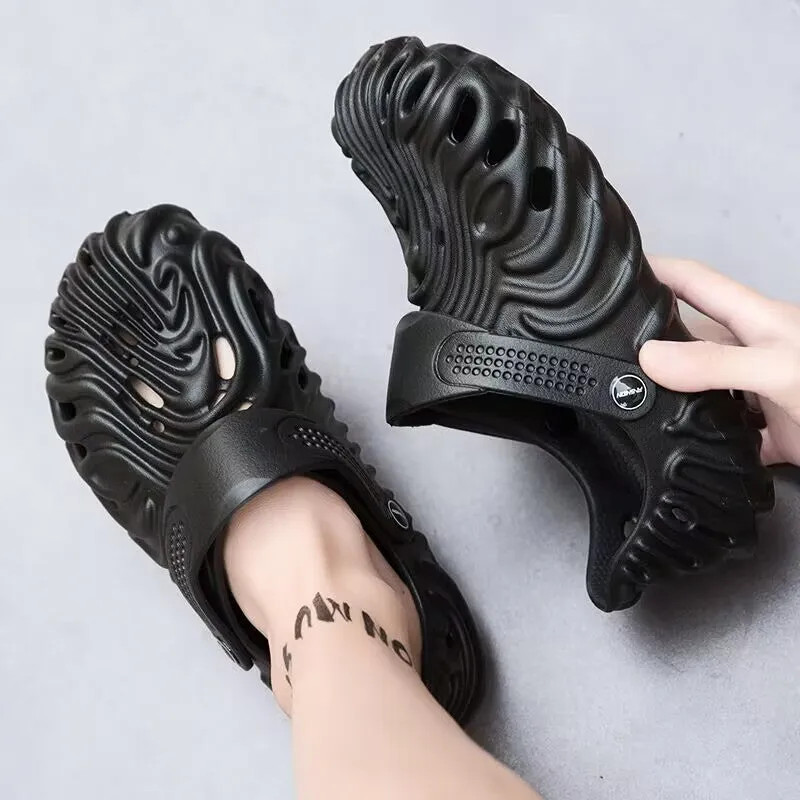 Fingerprint hole shoes