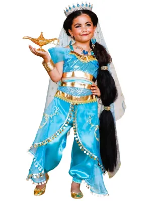 Girls Arabian Nights Princess Costume Set