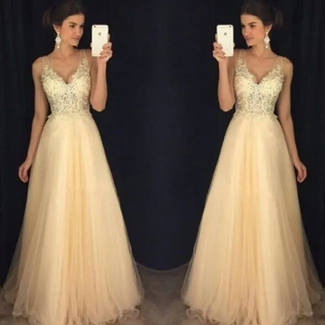 Lady Lace Dresses Evening Gown Wedding