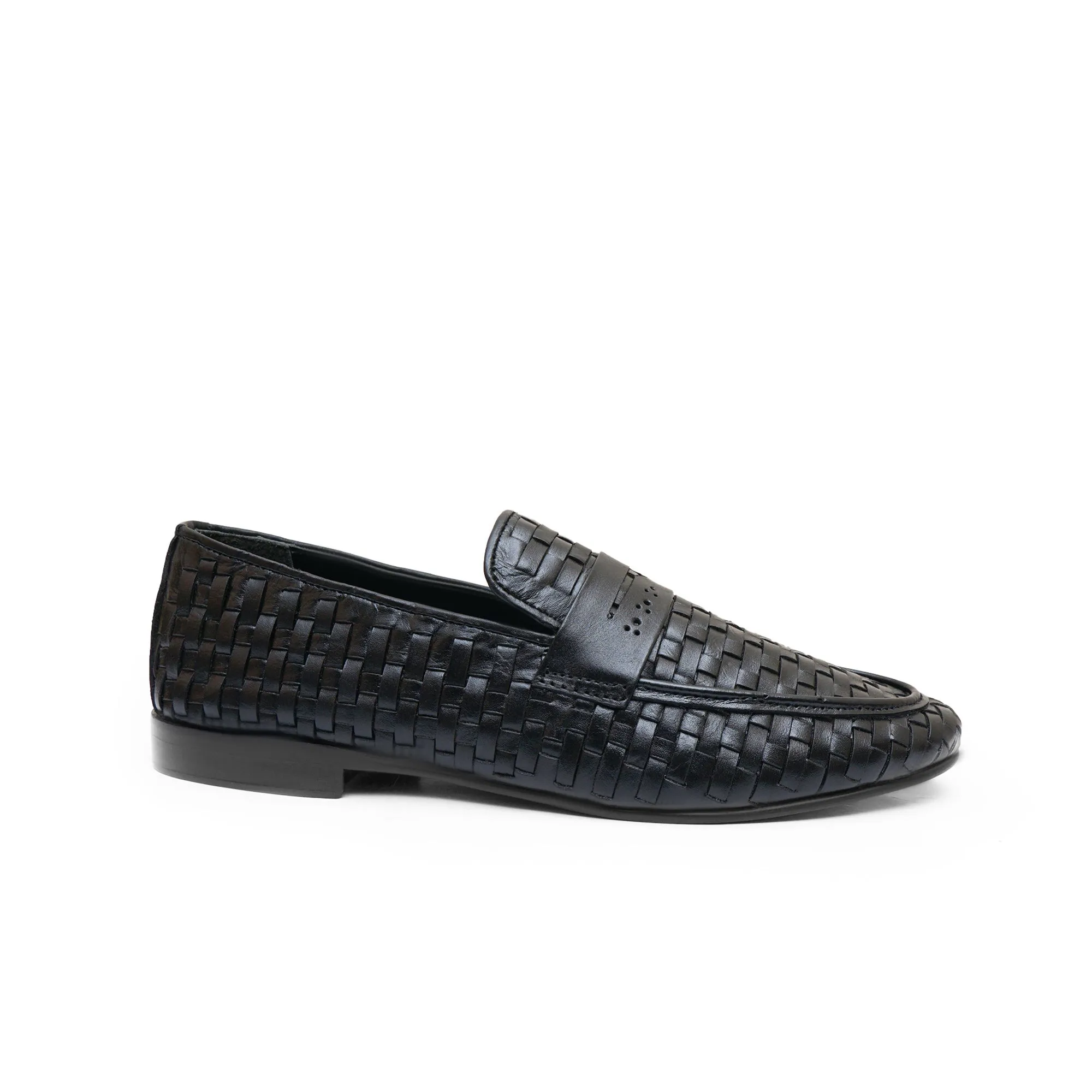 LS Pure Leather Handmade knitted Formal Shoes LS-818