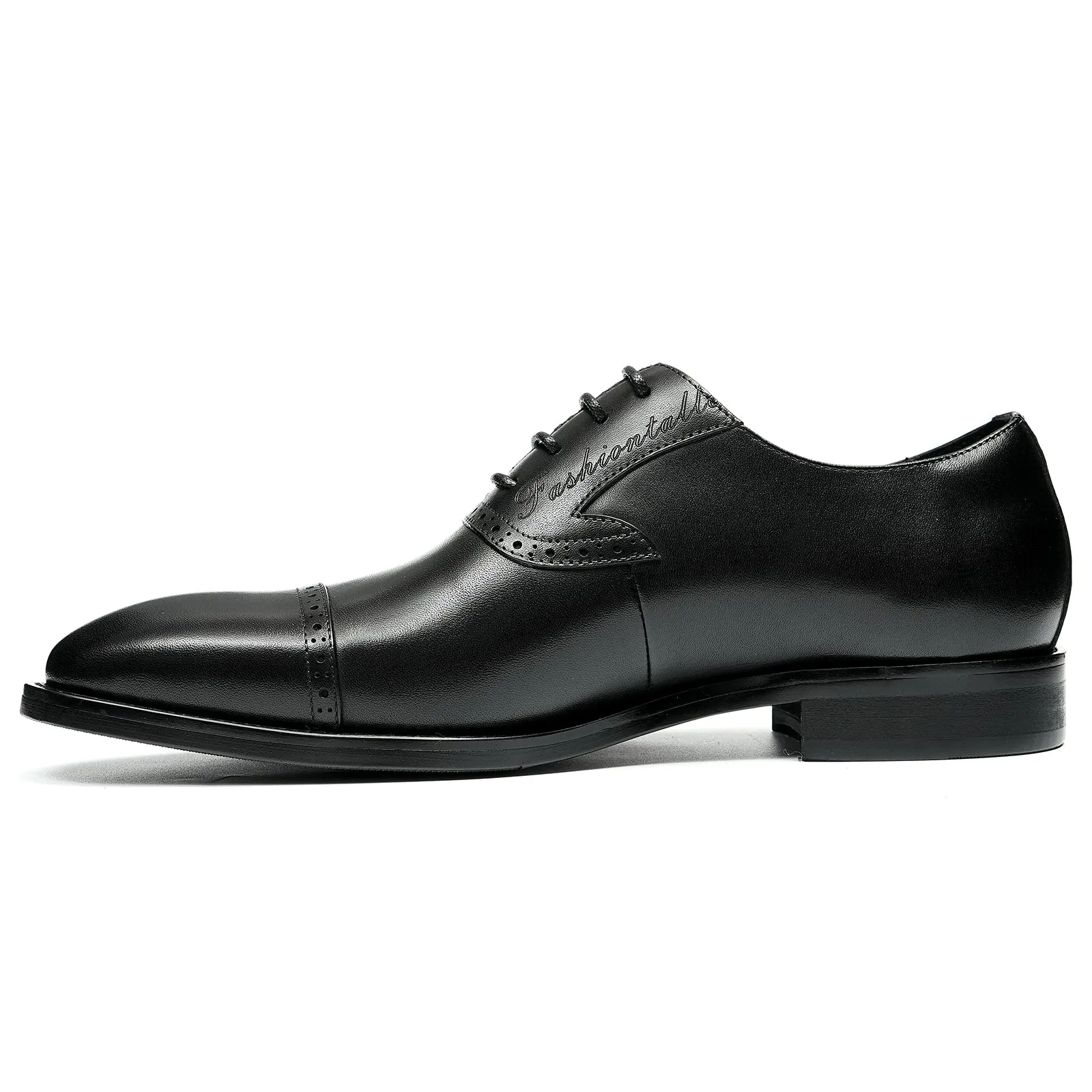 Luxe Exotic Leather Pointed Toe Oxford Dress Shoes