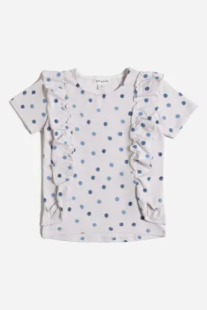 Miles Orchid Flutter Girls Shirt