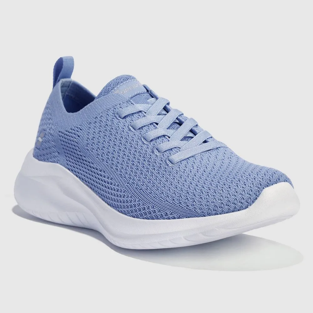 Open Box - S Sport By Skechers Women's Resse 2.0 Elastic Gore Sneakers - Periwinkle Blue 11