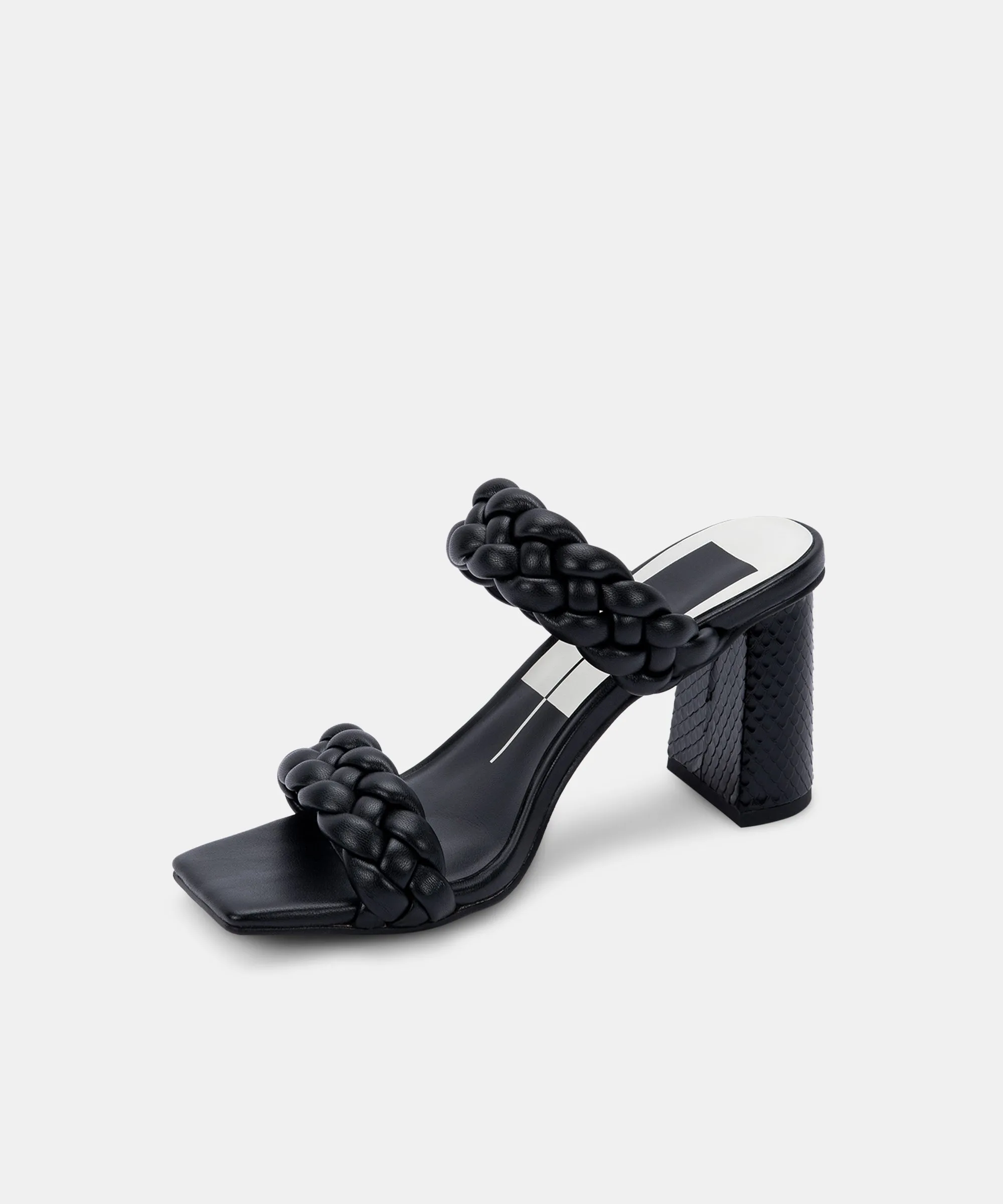 Paily Heels - Black Stella (Sizes 6-7.5)