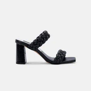 Paily Heels - Black Stella (Sizes 6-7.5)