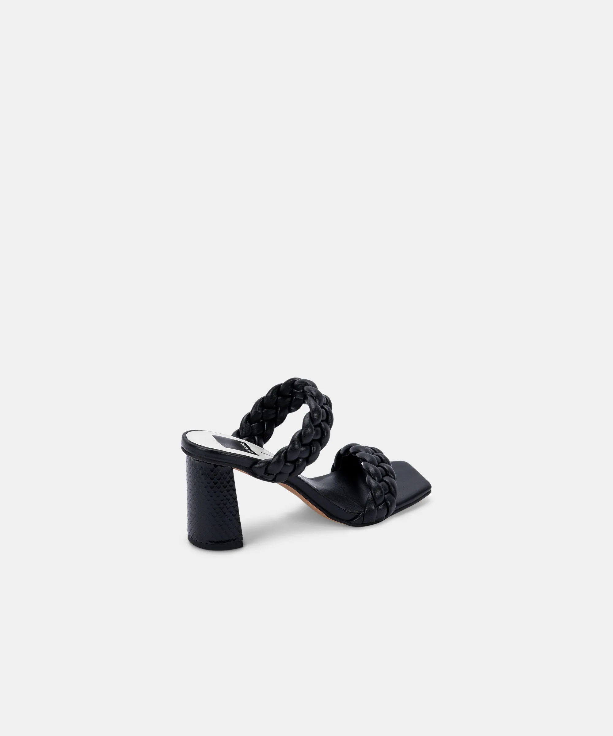 Paily Heels - Black Stella (Sizes 6-7.5)