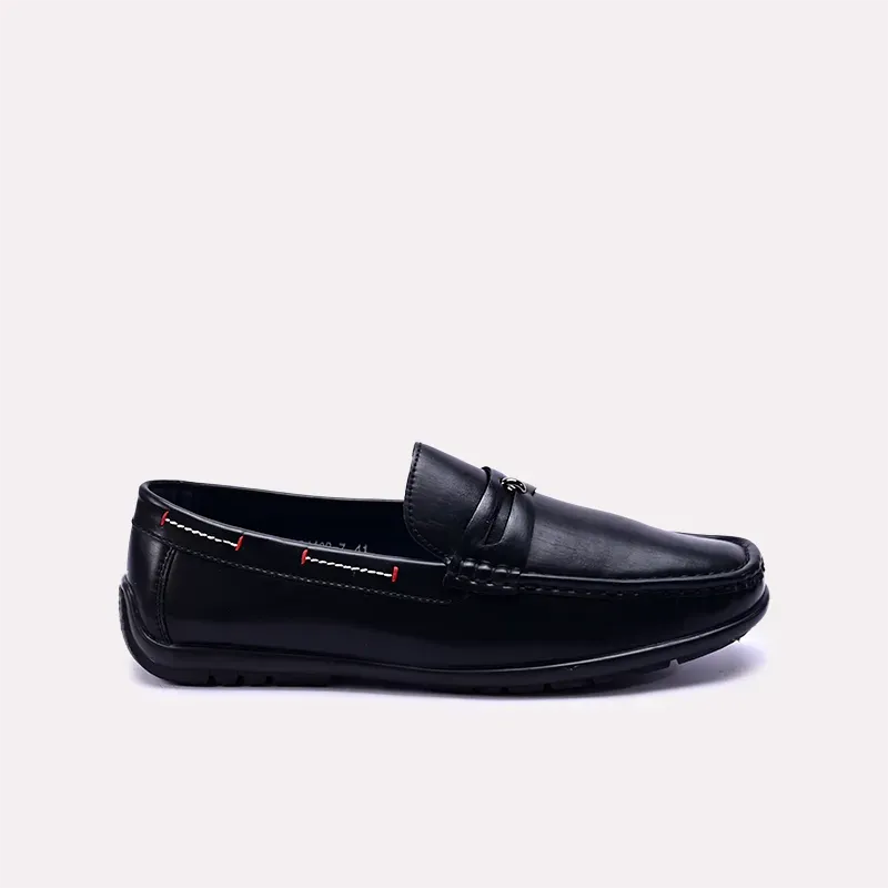 Quinton Black Dress Loafers 0130865