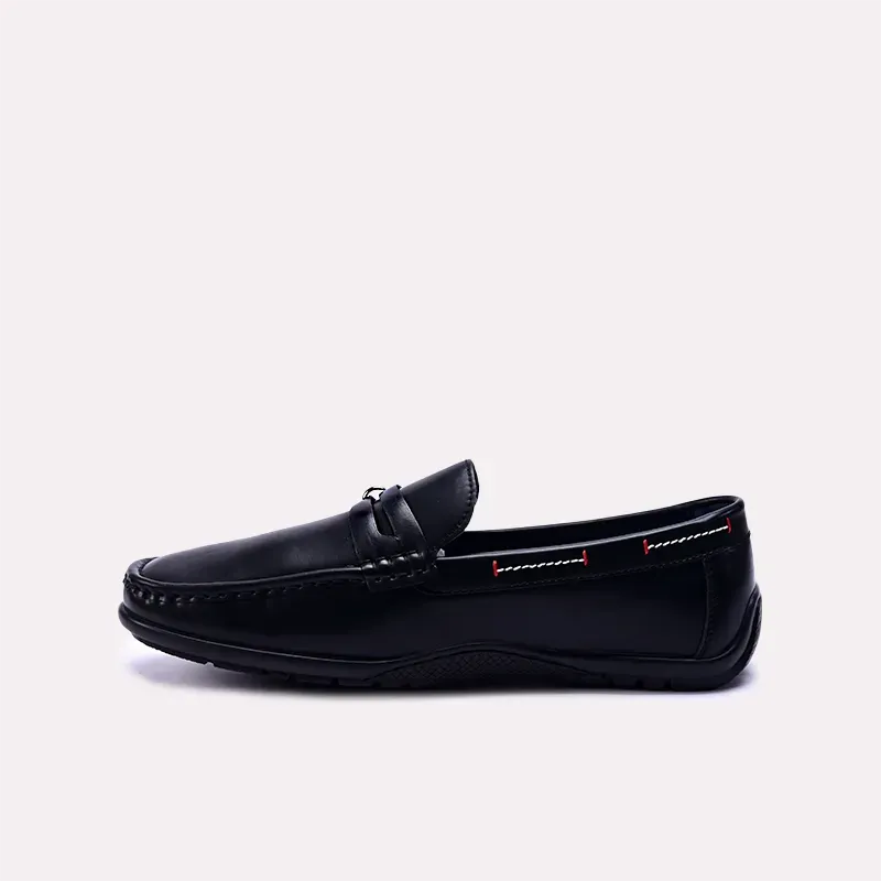 Quinton Black Dress Loafers 0130865