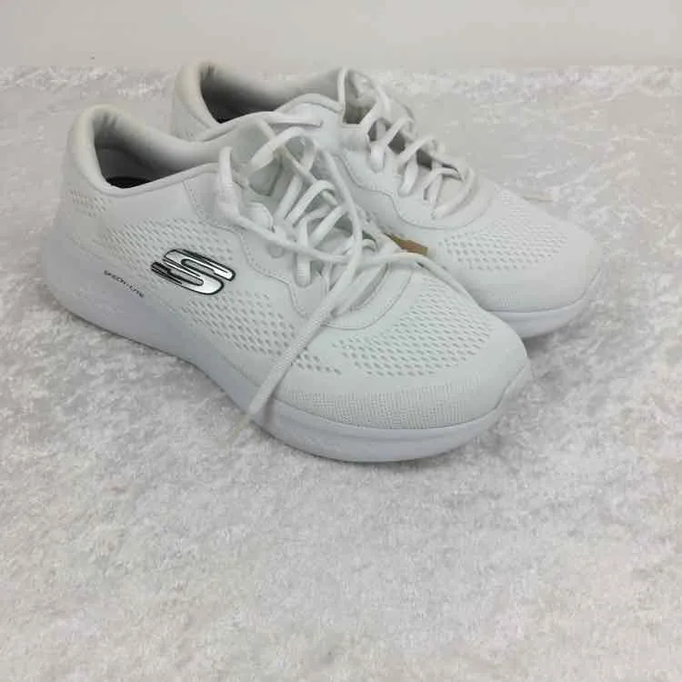 Skechers Women Size 8.5 White Mesh Sneakers