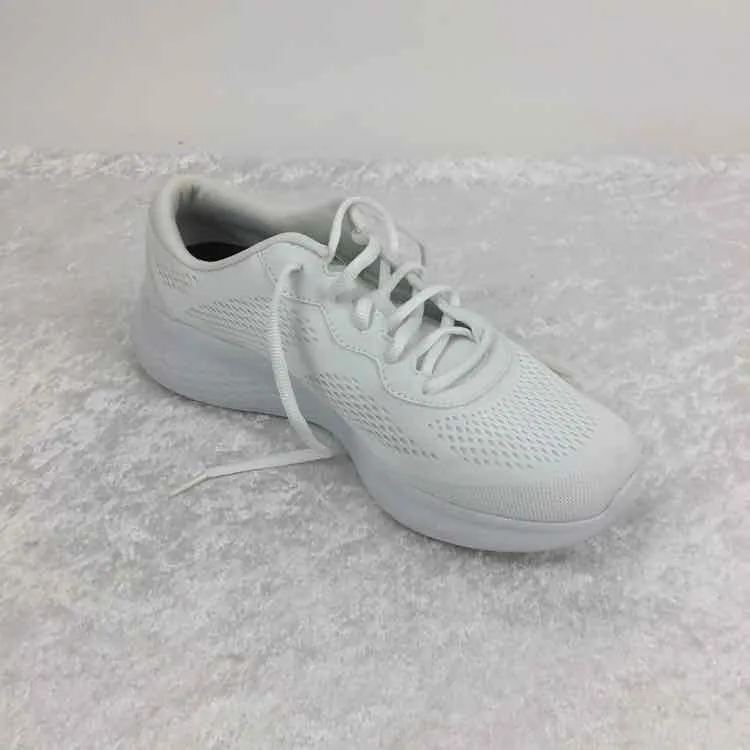 Skechers Women Size 8.5 White Mesh Sneakers