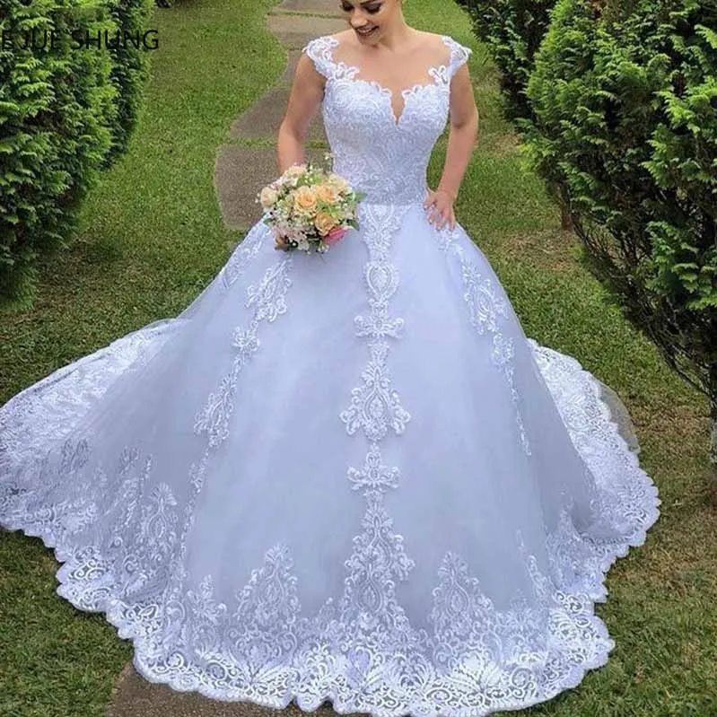 Wedding Dresses for Bride Sleeveless Lace Boho Bridal Gowns for Women